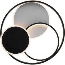 Компактные размеры и стильный дизайн делают серию востребованной и популярной. Металлическая арматура с элементами акрила выполнена в черно-белой гамме. Классическая палитра будет отлично смотреться в любом интерьере. Современные LED-источники дают яркий, комфортный для зрения световой поток без мерцаний. Для экономичных светодиодов характерен долгий срок службы и меньший расход электроэнергии в сравнении с традиционными лампами. Светильник небольшой высоты прекрасно подходит для частных и общественных помещений со стандартными (2,5 м) потолками. Идеальное решение для современных интерьеров в стиле минимализм, хай-тек, техно.