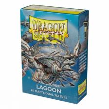 Аксессуары Dragon Shield: Lagoon - Japanese Size, Matte Dual Card Sleeves (60ct)