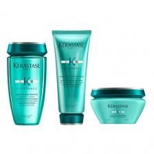 Набор для ухода за волосами KERASTASE Набор Resistance Extentioniste: Шампунь + Кондиционер + Маска