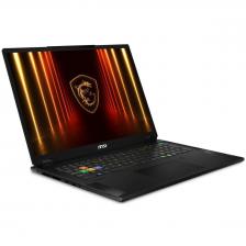 Ноутбук MSI Stealth 18 HX AI A2XWJG-052RU, 18" (3840x2400) IPS 120 Гц/Intel Core Ultra 9 275HX/64 ГБ DDR5/2048 ГБ SSD/NVIDIA GeForce RTX 5090 для ноутбуков (24 Гб)/Windows 11 Home, Черный (9S7-183341-052)