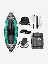 Надувной каяк Aqua Marina Laxo 285, 9'4" 285*90 см, Одноместный, Зеленый