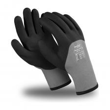Перчатки Manipula Specialist ВИНТЕР ХИМ (WG-783), акрил, нейлон, ПВХ сплошной, тесьма, цвет черно-серый (10), Пер 712/10