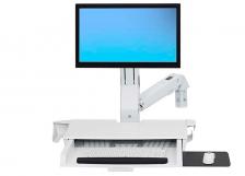 Крепление Ergotron «Рука» StyleView с рабочей поверхностью (45-260-216), белое