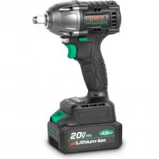 Бесщеточный аккумуляторный ударный гайковерт DWT ABWP-20 DN-4C2 BMC универсальная модель с бесщеточным двигателем, предназначен для завинчивания и откручивания резьбового крепежа. Регулировка частоты ударов и выбор скорости позволяет оптимально подобрать параметры нагрузки. Компактный и мощный - подойдет для работы в автосервисах и строительно-монтажных организациях.