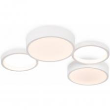 Потолочный светильник Freya Molecule FR6080CL-L92W. Мощность светильника: 69W. Ти цоколя: LED. Цветовая температура: 3000-7000К. Основной цвет арматуры: Белый. Материал: Металл