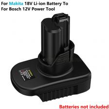 Адаптер аккумулятора Bosch 12В для Makita 18В/DeWalt 20В