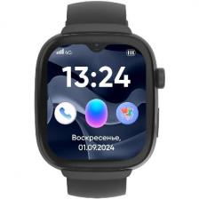 Детские часы с GPS поиском Elari KidGram Watch 4G - Black (KP-4G-K-BLACK)