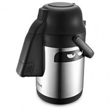 Помповый термос Kitfort KT-1236, 3 л серебристый 13 см 3 л