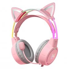 Игровые наушники Onikuma Pink Star X15-P Pro