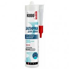 Герметик силиконовый затирка Kudo Home серый шелк RAL 7044 280 мл