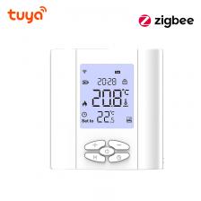 Tuya Wi-Fi Zigbee термостат для газового котла умный дом контроллер температуры с питанием от батареи работает с Alexa Google Home
