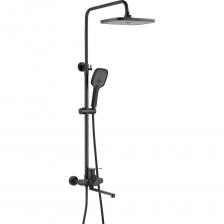 Душевая система Shevanik, в дизайне которой преобладают плавные округлые формы - идеальное решение для ванной комнаты. Изготовленная из прочной латуни, она гарантирует долговечность и надежность использования. Верхний душ размером 300x190 мм из ABS-пластика регулируется по высоте благодаря телескопической штанге и по наклону с помощью встроенного шарнира, что обеспечивает максимальный комфорт и удобство использования. Самоочищающиеся силиконовые форсунки предотвращают образование известкового налета и сохраняют чистоту и силу потока воды. Ручной душ с 3 режимами работы также изготовлен из качественного ABS-пластика, регулируется по высоте и наклону для оптимального комфорта использования. Система оснащена длинным поворотным изливом, который идеально подходит для удобного наполнения ванны и позволяет использовать душ в качестве смесителя для других нужд.