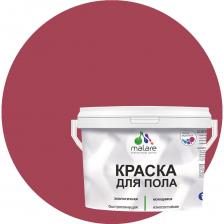 Специализированная акрил-полиуретановая краска для пола Malare с добавлением воска для защитно-декоративного окрашивания любых типов поверхностей: Деревянных (мебель, двери, окна, фасад, полы, стены, фанера, OSB и иные) Минеральных (каменные, кирпичные, бетонные, штукатурные) Металлических, без следов коррозии Тип работ: Внутренние Расход: 7-10 кв. м на 1 кг, в зависимости от типа поверхности. Время высыхания: при температуре 25±2 °C и относительной влажности 50±5 %: 45-60 минут до нанесения 2-го слоя; 120 минут до полного высыхания. На отлипание 30 мин. Применяется в производственных, жилых и общественных зданиях, в том числе больницах, школьных и дошкольных учреждениях, в помещениях, где предусмотрен режим влажной дезинфекции.