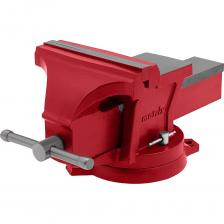 Поворотные слесарные тиски Слесарные тиски MATRIX 200 мм, поворотные, с наковальней 18603