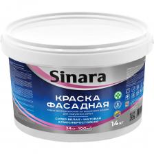 Высокопрочная фасадная краска: долговечная, супер-белая, глубоко-матовая, сертифицирована для детских и медицинских учреждений, пожаробезопасна, с высокой укрывистостью, паропроницаемая. Тиксотропная - не растекается при нанесении. Предназначена для окраски фасадов зданий и сооружений по минеральным поверхностям (бетонные основы, цементные и гипсовые штукатурки, прочным поверхностям. Ранее окрашенным водно-дисперсионными красками). Краска пригодна для отделочных работ внутри помещений, в том числе и с повышенной влажностью.Образует ровное матовое влагостойкое покрытие идеальной белизны с высокой адгезией. Не мелит, стойка к истиранию, допускает мытье с применением бытовых моющих средств. Экологически безопасна. Перед окраской поверхность необходимо загрунтовать грунтовкой глубокого проникновения ТМ «Sinara».КОЛЕРОВКА: Для получения желаемого оттенка, краску можно колеровать ручным или машинным способом пигментными пастами на водной основе.РАСХОД: 6-8 м2/кг по ровной подготовленной поверхности.СОСТАВ: Вода, акриловая дисперсия (турецкий латекс), микрокальцит (молотый мрамор), диоксид титана, функциональные добавки, тарный консервант.ВРЕМЯ ВЫСЫХАНИЯ: Время высыхания на отлип 1-2 часа, нанесение следующего слоя через 6-12 часов. Полные эксплуатационные характеристики покрытие приобретает через 28 суток.