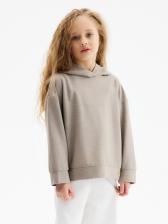 Толстовка детская MINAKU, серая, рост 152 см