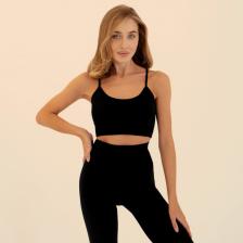 Топ спортивный на бретелях женский ONLYTOP, размер L, чёрный