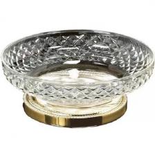 Мыльница настольная Boheme Murano crystal золото глянцевое