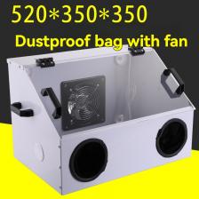 Акриловый пылесборник для шлифовки, портативный пылесборник, металлический интегрированный стол для шлифовки, гравировки, полировки, пылезащитный чехол