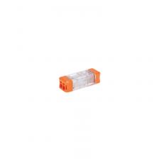 Rexant 07-5241 Экспресс-клемма СМК 2273-202R проходная разъемная 2 полюса 0,5-2,5мм? 50 шт