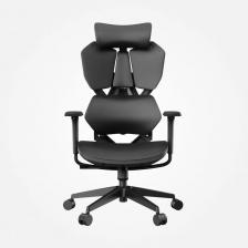 Геймерское кресло на колесах обеспечивает комфорт в длительных игровых сессиях. Игровые компьютерные кресла XIAOQI имеют эргономичный дизайн с регулируемыми спинкой, подголовником и подлокотниками.  Игровое кресло на колесиках имеет механизм раскачивания в диапазоне от 90° до 125°. Это топовая модель кресла для пк, с фиксацией угла наклона положения. Блокировка наклона в 3 позициях 98, 112, 125°. Подголовник с регулировкой по высоте имеет угол наклона до 45°. Вы можете наклонить регулируемый подголовник вперед, чтобы получить дополнительную поддержку для шеи, или назад, чтобы создать ощущение полного расслабления.. Материал крестовины – полиамид толщиной 350 мм. Бесшумный подшипниковый механизм обеспечивает плавное и приятное скольжение офисного стула. Колеса крутящегося кресла изготовлены из полиуретана, который не оставляет следов и царапин на напольных покрытиях. Каждое мебельное колесо диаметром 50 мм. Сетчатое кресло с дышащей спинкой покрыто износостойкой тканью, устойчивой к истиранию. Сетка из полиэстера отличается хорошей воздухопроницаемостью и обеспечивает комфортную работу в течение долгих часов. Тканевое кресло сетка легко очищается с помощью пылесоса или влажной тряпки.