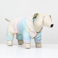 Комбинезон «Для прогулки», размер 8 (ДС 19 см, ОГ 30, ОГ 22 см), пастельный