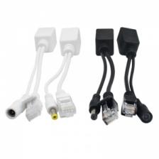 POE Адаптер - Сплиттер - Инжектор питания пассивный (RJ45+Jack 5.5 mm.) 12-48 В. Passive POE
