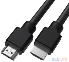 Кабель 0.5m HDMI 1.4, 30/30 AWG, FullHD, Ethernet 10.2 Гбит/с, 3D, экран