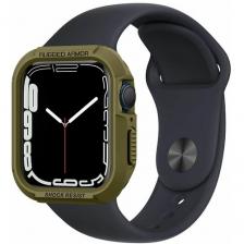 Чехол Rugged Armor Apple Watch 44 mm / 45 mm зеленый