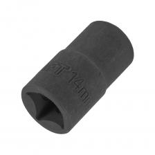 Головка торцевая 6-гранная 14 мм. 1/2" от бренда FORCEKRAFT предназначена для работы с резьбовым крепежом узлов и механизмов тяжелой техники. Используется с обычным ключом или в качестве оснастки для гайковерта (электрического, пневматического). Изготовлен из закалённой стали, способны выдерживать интенсивное использование и сохранять свои качества на протяжении длительного времени. Головка имеет 6-гранный профиль, который обеспечивает прочное сцепление с болтами и гайками. Это позволяет снизить вероятность скольжения и повреждения головки, а также повысить эффективность работы.