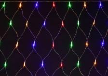 IEK LIGHTING Гирлянда сеть 1,5х1,5м 160 светодиодов RGB IP20 прозрачный шнур 3м 230В контроллер 8 сцен LGDB410-3-160-L1-T-S-44 1 шт