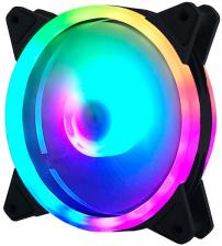 Вентилятор для корпуса Eurocase EU-FN120ARGB_8+12 BL YF120-5 Black,120 ARGB fan 3pin+AURA 5V3pin female and male connector with brown box,3pcs in big