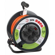 RMx-4es-3x1.5-50m-IP44 Удлинитель силовой ЭРА RMx-4es-3x1,5-50m-IP44 на металлической катушке c заземлением 4 розетки 50м ПВС 3х1.5мм2, цена за 1 шт