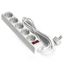 EXEGATE Сетевой фильтр SP-5-1.8W (5 розеток, 1.8м, евровилка, белый) [EX221174RUS]