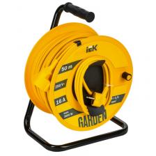 GARDEN Катушка УК50 1 место с заземлением с термозащитой 3х1,5мм2 50м IEK, цена за 1 шт