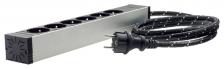 Сетевой фильтр In-Akustik AC-1502-P6, 6 розеток, 3 м, Silver/Black