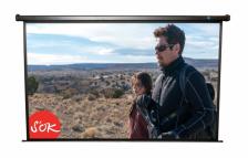 Экран для проектора SOK Cinema Pro 332 x 186 см Motoscreen 16:9 настенно-потолочный SCPSM-332X186FG-BLCK