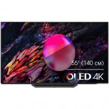 55" Телевизор Hisense 55A85K, OLED, 4K Ultra HD, черный, СМАРТ ТВ, Vidaa