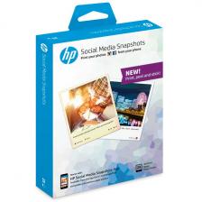Фотобумага для принтера HP Social Media Snapshots 25 листов 10x13см(W2G60A)