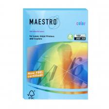 Mondi Бумага офисная цветная "Maestro Color pale" А4 250л 160г/м2 светло-синий (AB48)