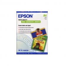 Бумага Epson Photo Quality Self-Adhesive Sheet Paper, матовая, A4