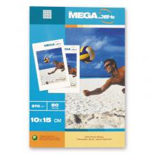 Фотобумага для цветной струйной печати ProMega jet односторонняя (глянцевая микропористая, 10х15 см, 270 г/кв.м, 50 листов)