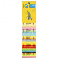 Бумага цветная IQ color БОЛЬШОЙ ФОРМАТ (297х420 мм), А3, 160 г/м2, 250 л., пастель, желтая, YE23 Бумага цветная IQ color БОЛЬШОЙ ФОРМАТ (297х420 мм), А3, 160 г/м2, 250 л., пастель, желтая, YE23
