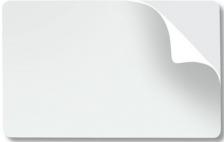 Наклейка Fargo 82266 UltraCard, CR-80 (85.6х54мм), белая, 10mil (0,25мм), 500 шт