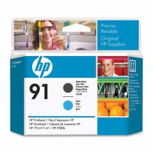 Печатающая головка HP 91 (matte black/cyan) (C9460A)