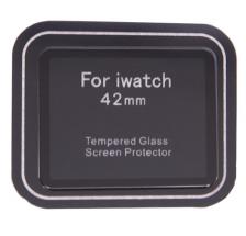 Защитное стекло для Apple Watch 42mm Hoco Premium 2in1 Black