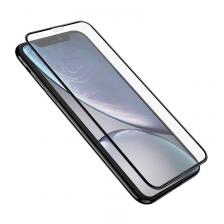 Противоударное стекло 2D Hoco A14 для Apple iPhone XS Max / iPhone 11 Pro Max (полное покрытие / поддержка 3D-Touch), черный, матовое – фото 1