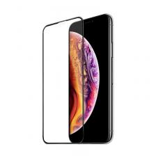 Противоударное стекло 3D Hoco G2 для Apple iPhone XS Max / iPhone 11 Pro Max (полное покрытие / с мягкой окантовкой), черный