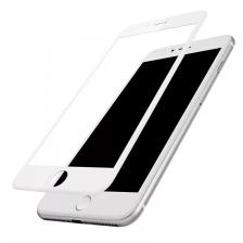 Защитное стекло Baseus 3D для iPhone 7 Plus / iPhone 8 Plus (белая окантовка)