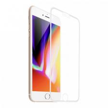 Противоударное стекло 3D Hoco A12 для Apple iPhone 7 / iPhone 8 (полное покрытие), белый – фото 1